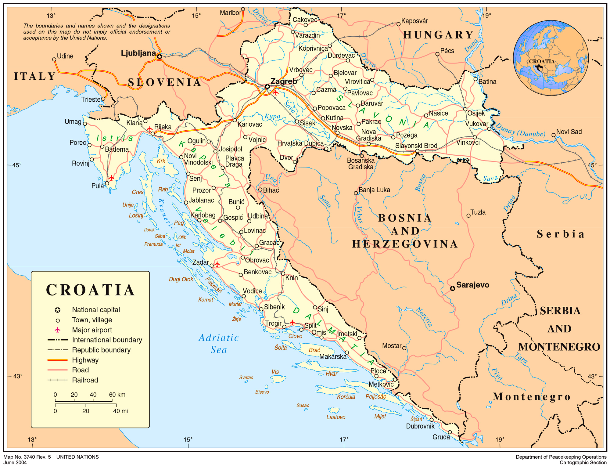 croatia-un-map – Adventure Traveler